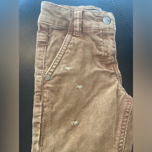 Beige baby pants velvet - Picture 1 of 3
